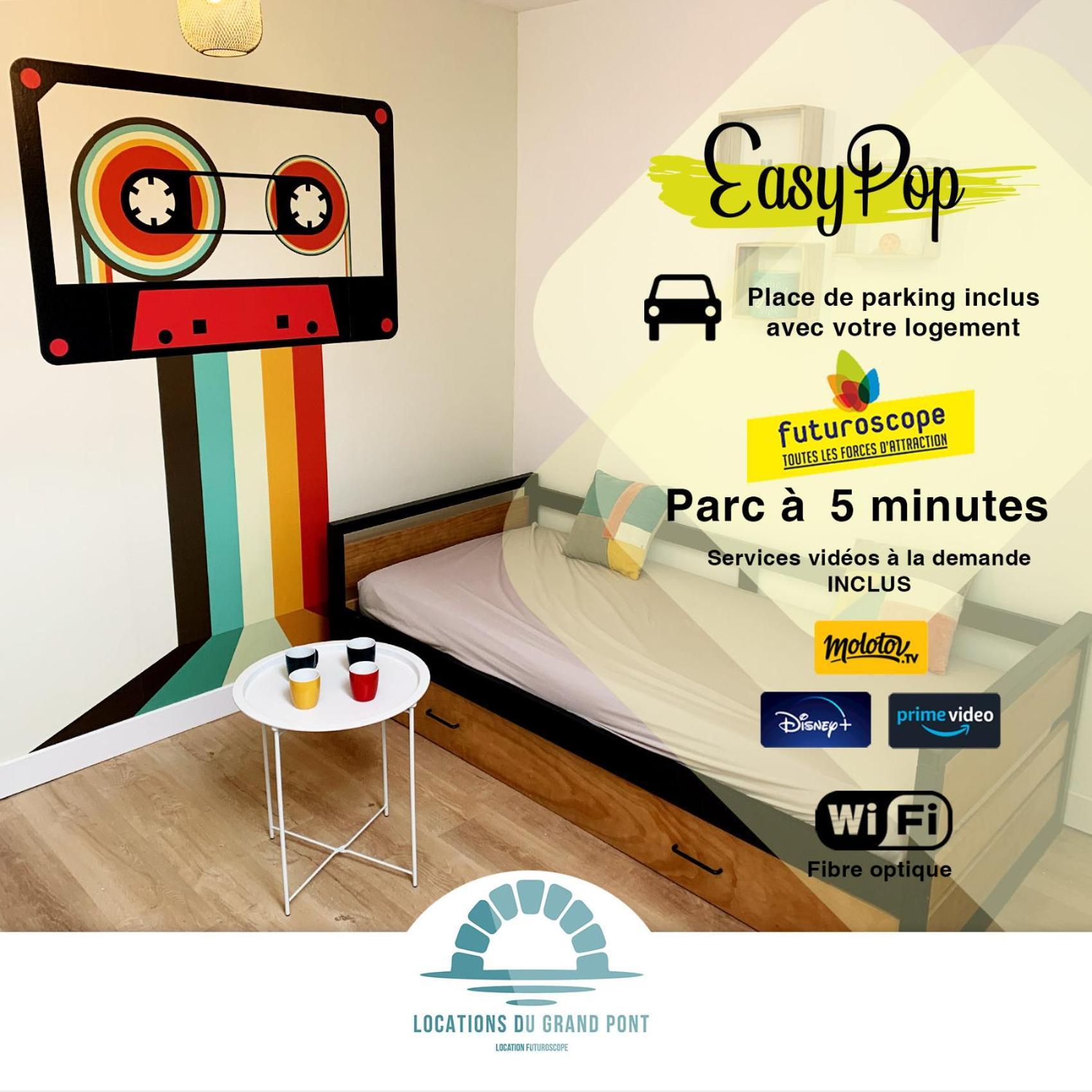 Locations Du Grand Pont - Appart Hotel Poitiers - Futuroscope شاسنوي دي بويتو المظهر الخارجي الصورة